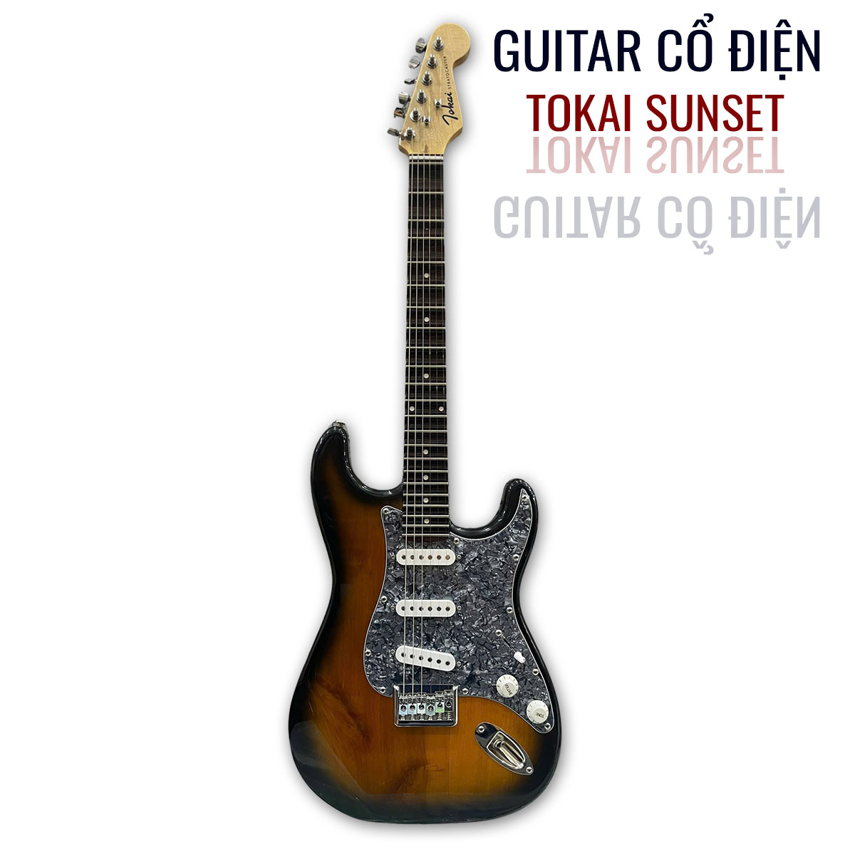 Guitar điện phím lõm Tokai Sunset